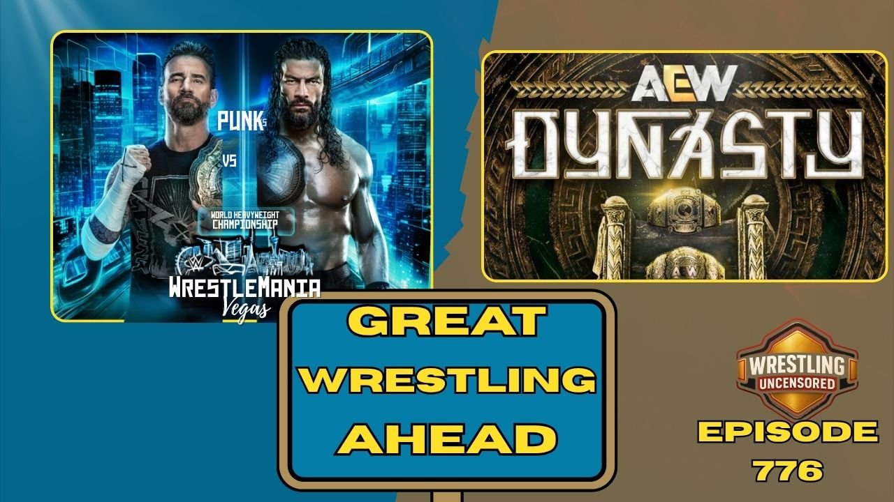 Wrestlemania 42 card Wrestling event promotional graphic