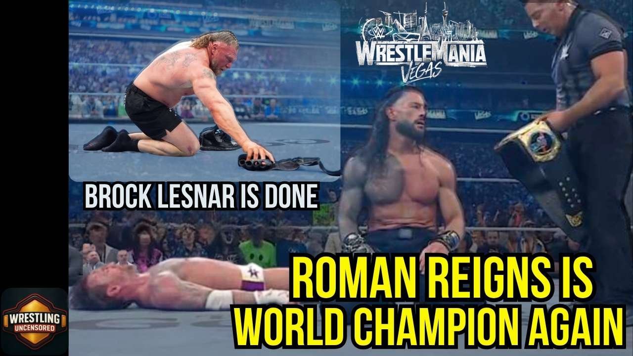 WrestleMania 42 Night Two results Roman Reigns wins, Brock Lesnar defeated