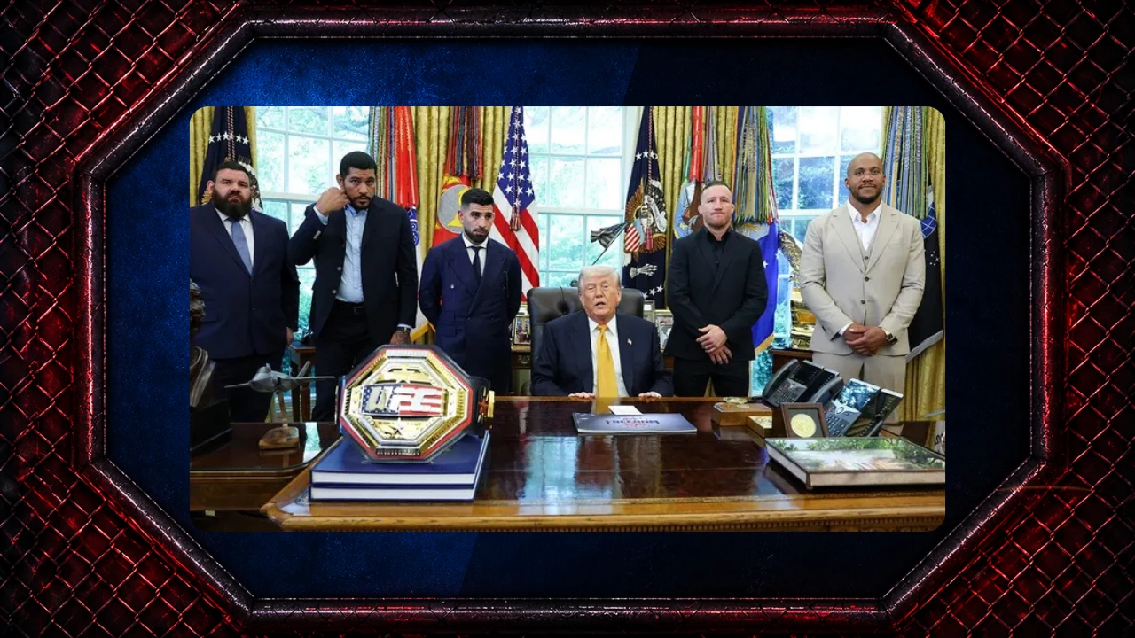 Donald Trump Outlines His Plans For The Ufc White House Event From The Oval Office