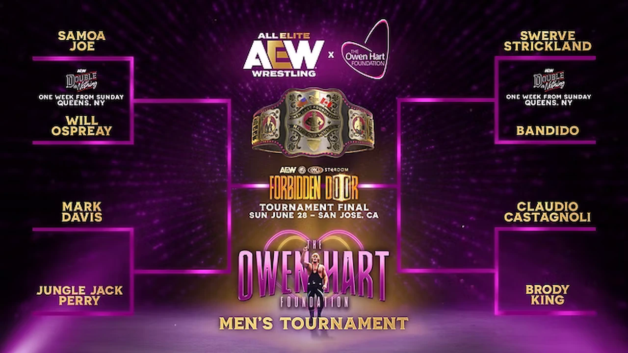 Cody Rhodes vs. Gunther Heads to Italy, Sammy Guevara Gets His Shot, and AEW Double or Nothing 2026 Is One Week Away 4 Owen Hart Tournament 2026