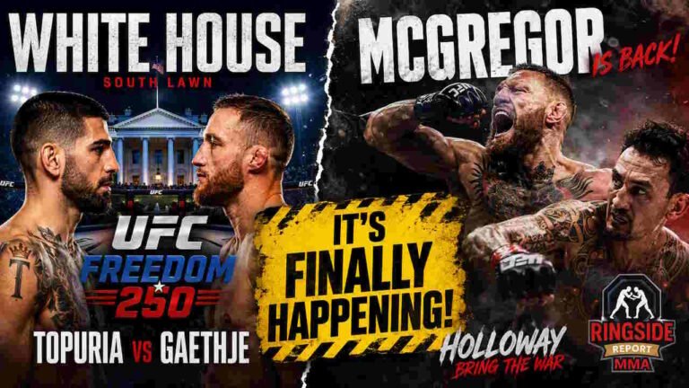 Ufc 329 Event Featuring Mcgregor And Max Holloway