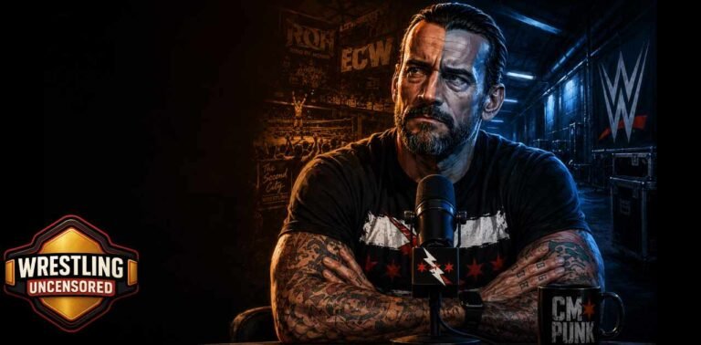 Cm Punk Speaking In A Studio