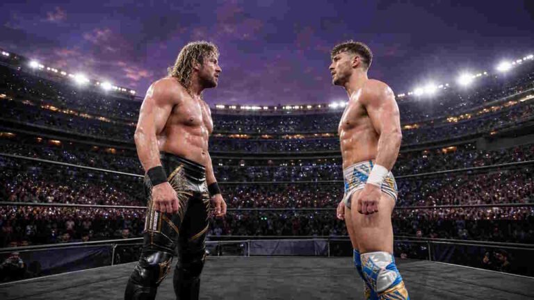 Aew All In 2026 At Wembley Stadium — Kenny Omega And Will Ospreay Face To Face In The Ring