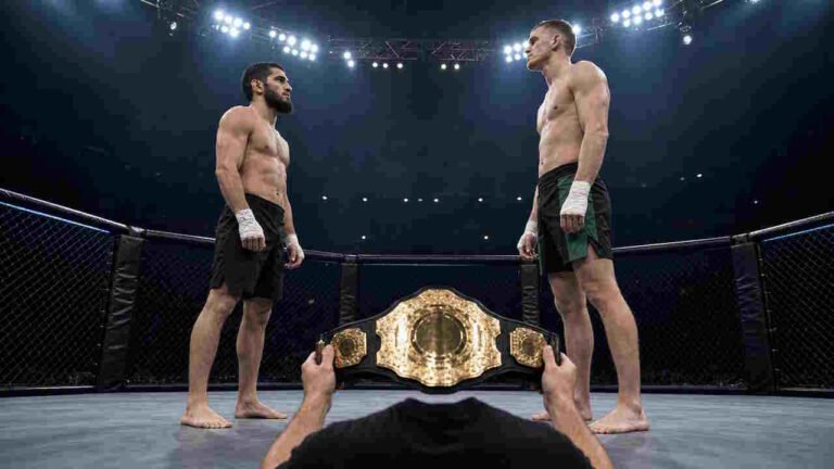 Islam Makhachev Vs Ian Machado Garry — The Two Welterweights Squared Off In The Octagon At Ufc 330