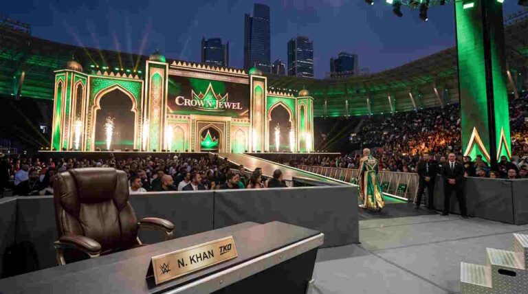 Crown Jewel 2026 Is Still On In Riyadh, So Put Nick Khan Ringside