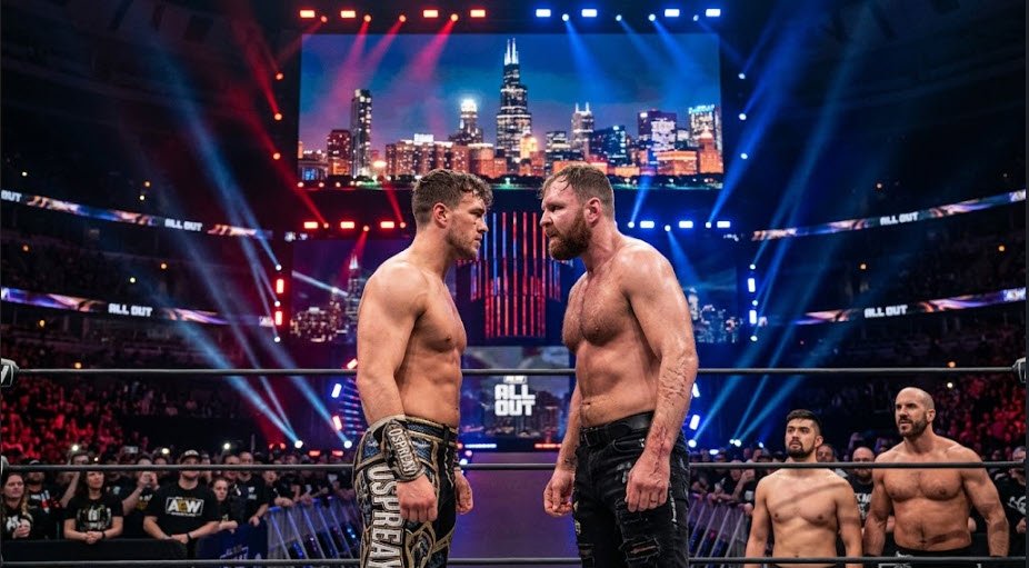Jon Moxley and Death Riders at AEW All Out 2026