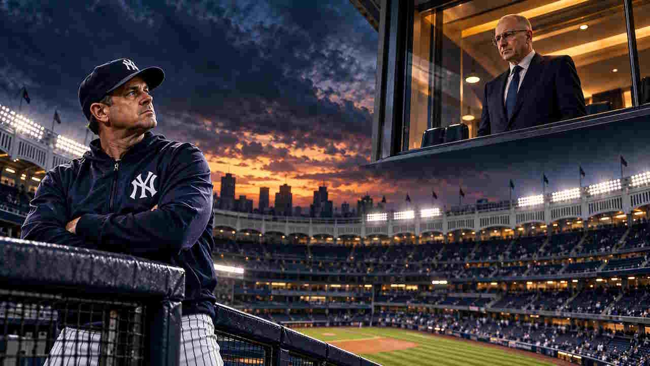 Brian Cashman and Aaron Boone, Yankees front office versus dugout, after the 2026 season