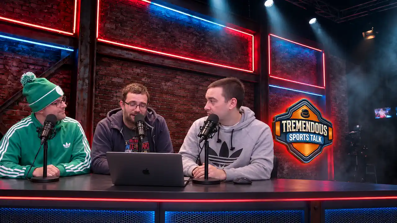 Dave Fred And Aj In Tremendous Sports Talk Studio