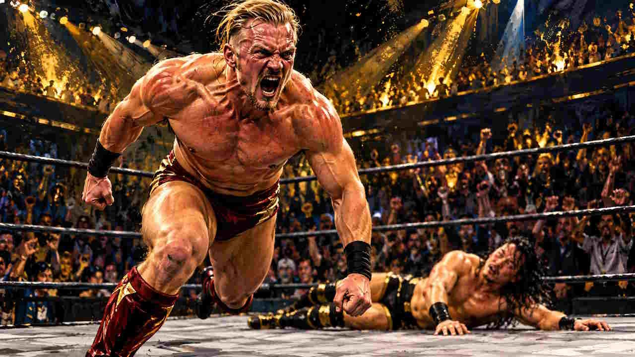 Ilja Dragunov in his AEW debut against Mike Bailey